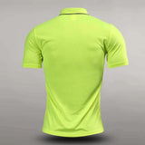 Adult Custom Referee Suit Design Fluorescent Green