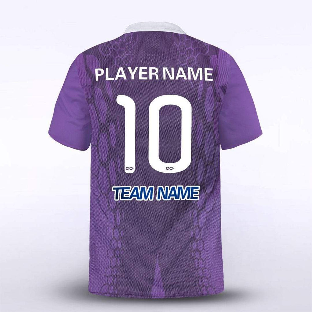 Purple Custom Soccer Uniform