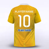 Yellow Custom Soccer Uniform