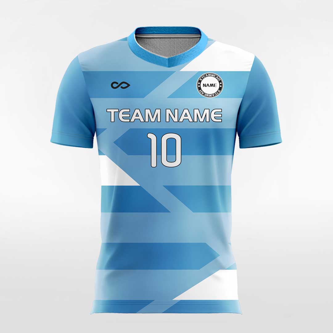 Women's Blue Alternate Custom Game Team Jersey - Kitsociety