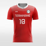 Cool Stripe - Women Custom Soccer Jerseys Design Red