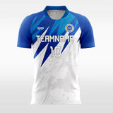 Cool Marble - Custom Kids Soccer Jerseys Design Blue