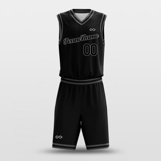 custom black jerseys