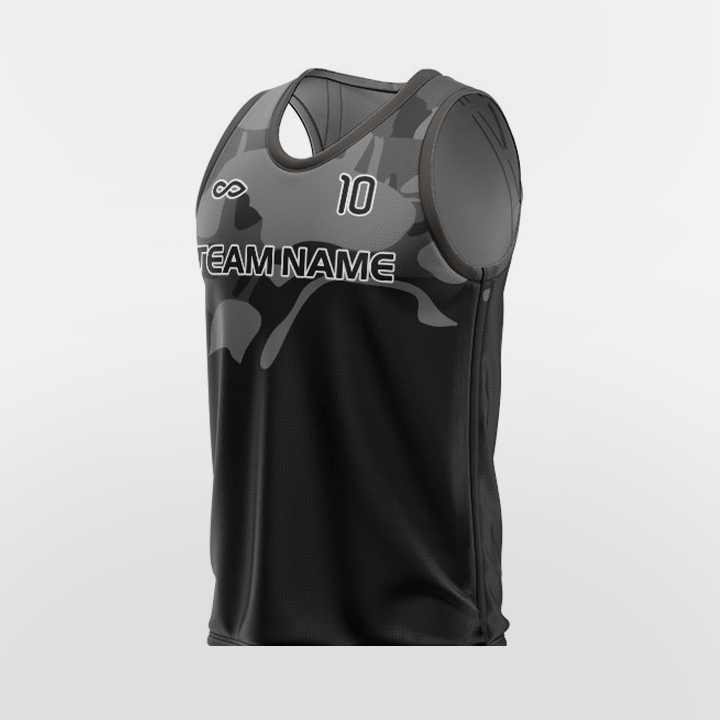 Black Camouflage - Training Bibs Custom Sublimation Design-XTeamwear