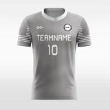custom grey soccer jerseys for women