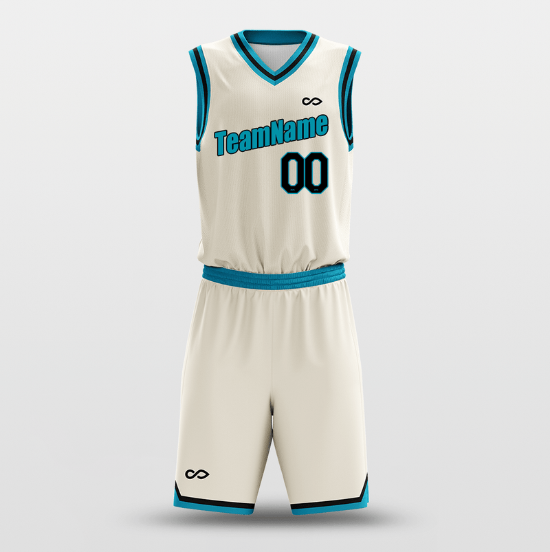 Wholesale basketball jersey uniform blue green For Comfortable