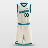 Khaki Green - Custom Basketball Jersey Design for Team