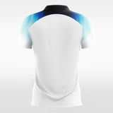 custom soccer jerseys blue and white