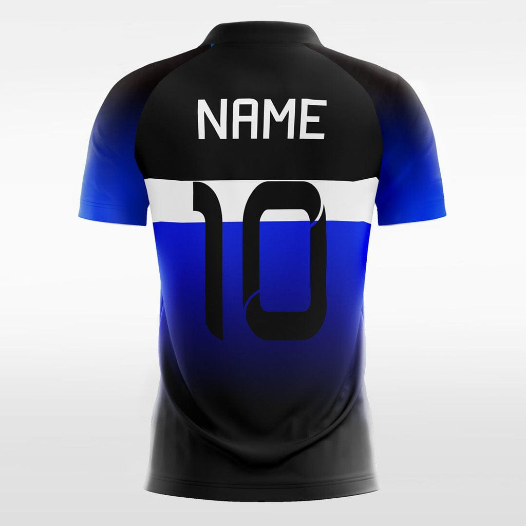 Gradient Blue - Custom Kids Soccer Jerseys Design Sublimated-XTeamwear
