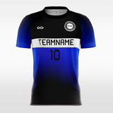 Gradient Blue - Custom Kids Soccer Jerseys Design Sublimated