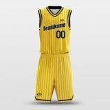 custom yellow basketball jerseys