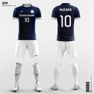 Dark Blue Soccer Jersey for Kids