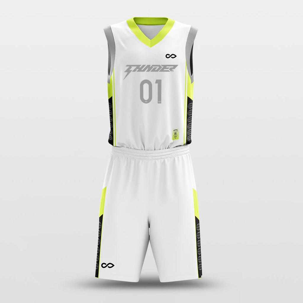 Thunder - Customized Sublimated Basketball Team Set Design-XTeamwear