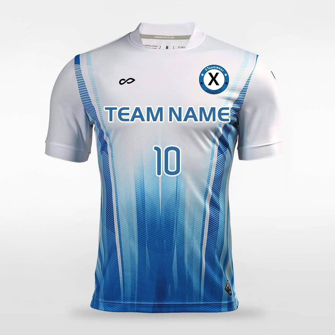 Cosmic Rays - Customized Men's Sublimated Soccer Jersey Design