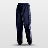 Paisley Custom Basketball Training Pants with pop buttons Design