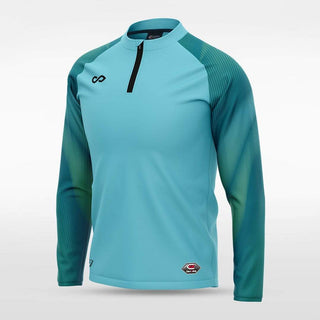 Mint Embrace Aurora Custom 1/4 Zip Jersey