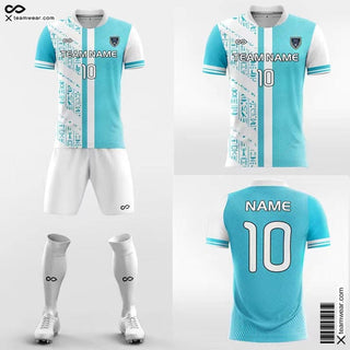 Fashion Soccer Jersey Cyan