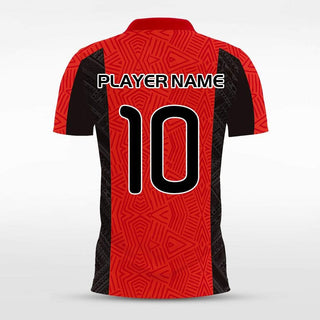 Red and Black Sublimated Shirts Design