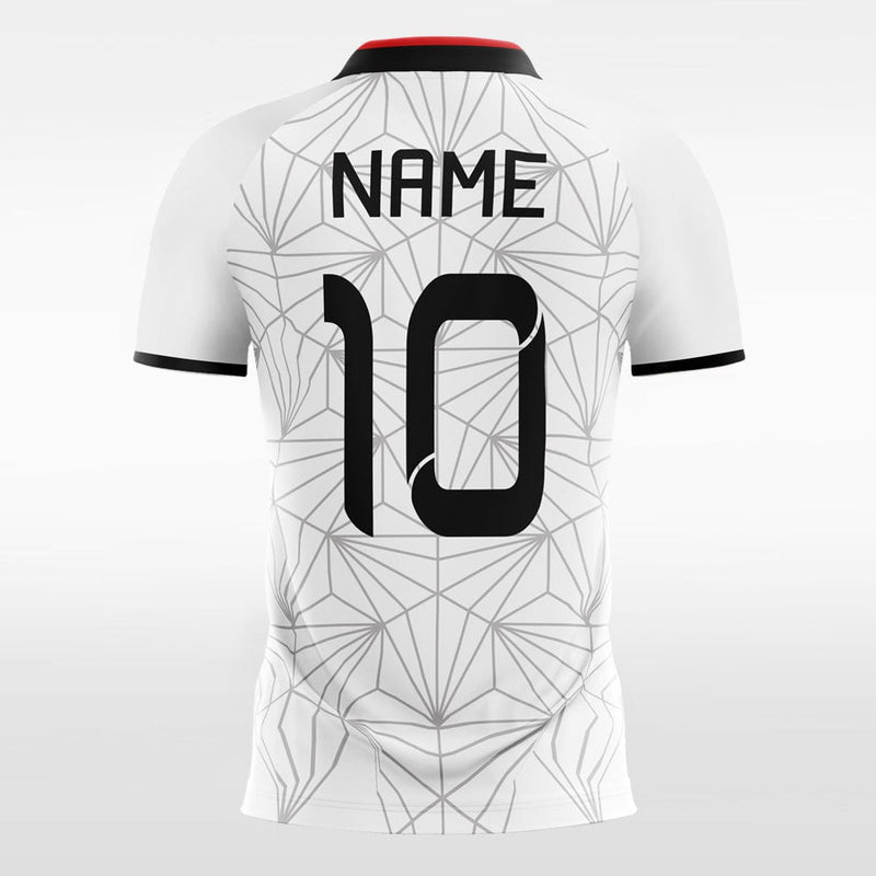 Art Graphic - Custom Kids Soccer Jerseys Design V-Neck-XTeamwear