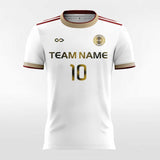 Gold Retro - Women Custom Soccer Jerseys Design White