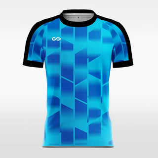 gradient soccer jerseys blue