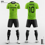 Green Soccer Jerseys Custom Design