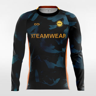 Ink Long Sleeve Soccer Jersey