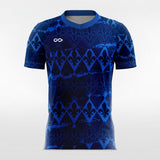 All Over Print - Custom Kids Soccer Jerseys Design Navy Blue