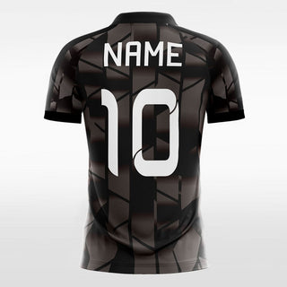 Kids soccer jerseys black