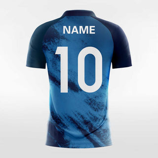 Kids Soccer Jerseys Navy Blue