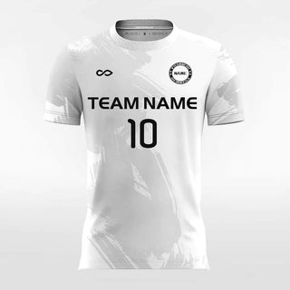 Kids Soccer Jerseys White and Grey