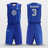 Custom Basketball Jersey Set Blue