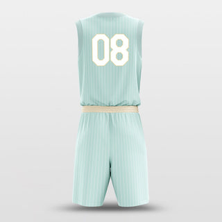 Mint Green Basketball Jersey Set