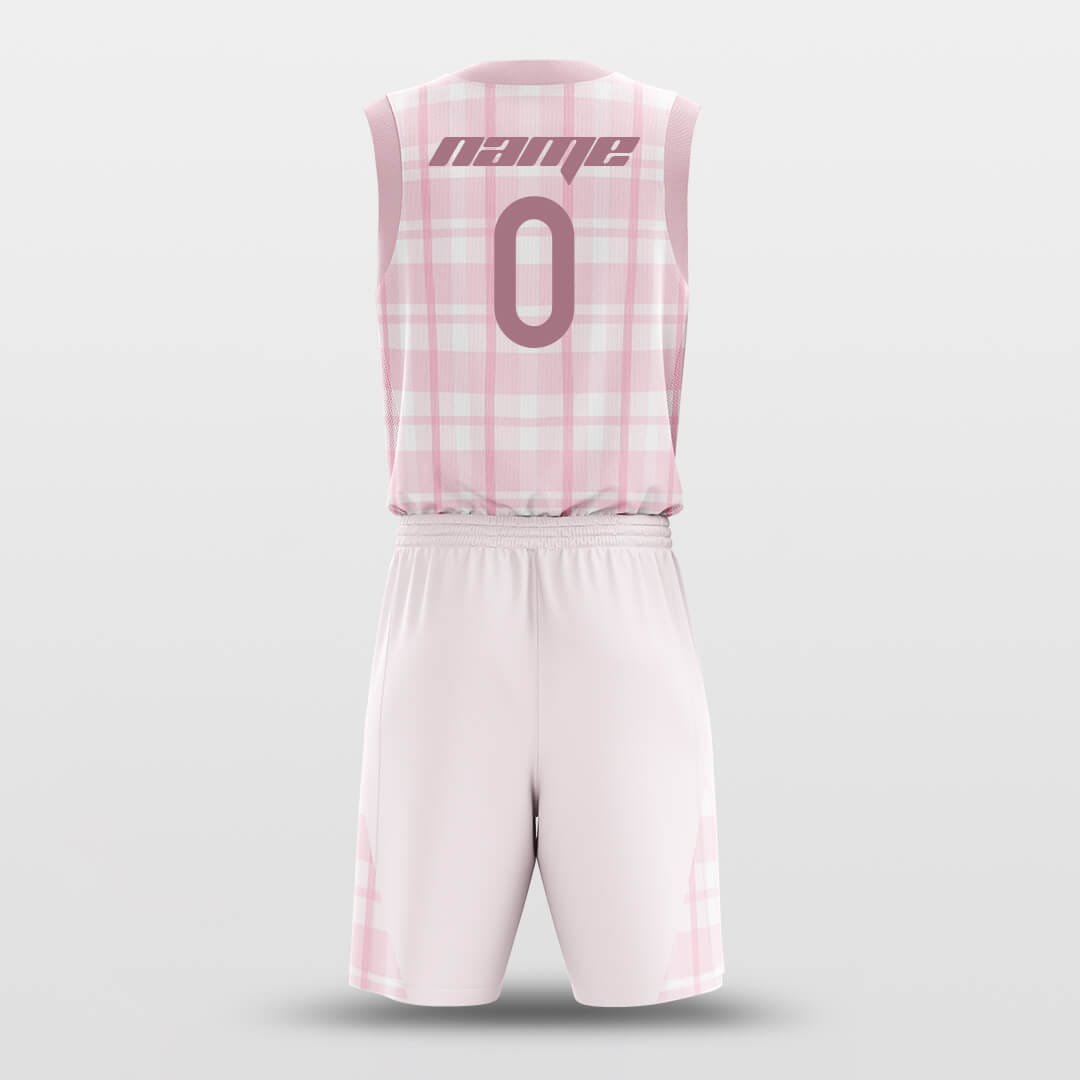 Superstar - Custom Sublimated Basketball Uniform Set Pink-XTeamwear