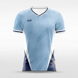 blue soccer jersey design