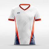 white soccer jersey design