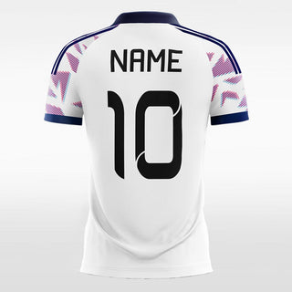 moire trim soccer jersey