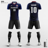 Navy Blue Soccer Jersey for Club