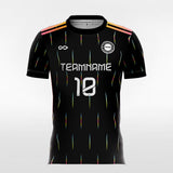 Neon Stripe - Women Custom Soccer Jerseys Design Black