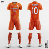 Orange Soccer Jersey 3d Printing
