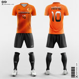 Orange Light - Custom Soccer Jerseys Kit Sublimated for Academy