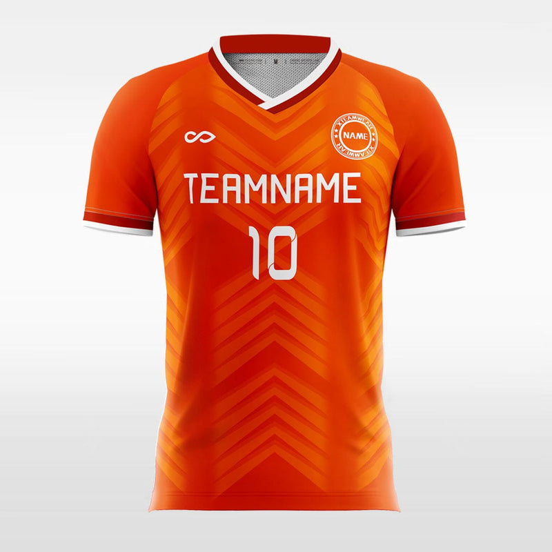 Cool Orange Split - Custom Kids Soccer Jerseys Design Online-XTeamwear