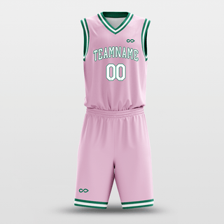 pink basketball jerseys