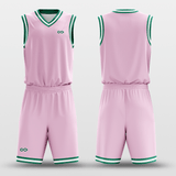 pink green jerseys design