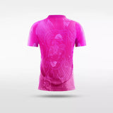pink soccer jersey for women retro