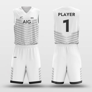 Basketball uniforms set