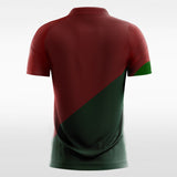red and green soccer jerseys for kids