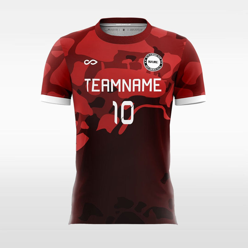 Cool Camouflage - Women Custom Soccer Jerseys Design Grey-XTeamwear