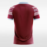 red soccer jerseys design