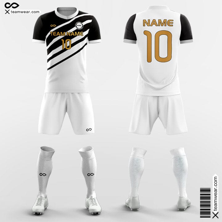 Fashion Moire - Custom Soccer Jerseys Kit Sublimated for Youth-XTeamwear